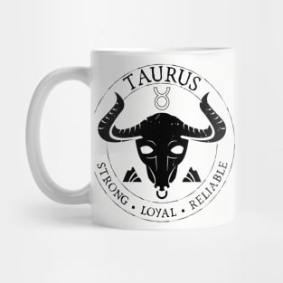 Taurus Zodiac Birthday Star Sign Zodiac Gift Mug